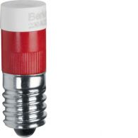 167801 - LED lamp E10, light control, red