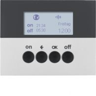 85745277 - KNX radio timer quicklink, display, K.5, al., matt, lacq.