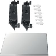 GS413D - Back plate,gamma,for enclosure,52modules,4row