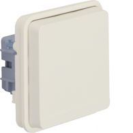 WNA100B - cubyko  Socket 2P+E  composable white IP55