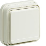 WNE100B - cubyko Socket 2P+E screwless flush mounted white IP55