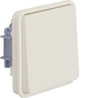 WNA020B - Cubyko LT push-button 1F composable white IP55
