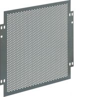 UZ21M6 - Mounting plate, univers, 240x247mm, perforated, with mounting screws