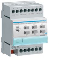 TYM646R - Heating actuator 6 channels KNX, with regulation, 24/230V