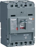 HMS040BC - Moulded Case Circuit Breaker h3+ P160 MAG 3P3D 40A 50kA CTC
