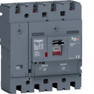 HET051DR - Moulded Case Circuit Breaker h3+ P250 TM ADJ 4P4D N0-100% 50A 70kA FTC