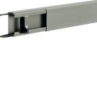 LFF3006007030 - Liféa trunking 30x57 with coupling and 2 cable retainer, grey