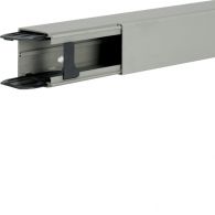LFF6006007030 - Liféa trunking 60x57 with coupling and 2 cable retainer, grey