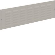 UC6020PL - Metal front panel with louvers, quadro.system, 600x200 mm
