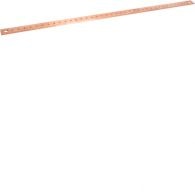 UC842 - Perforated copper rail, quadro.system, M6 32x5 L1000 mm