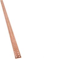 UC844 - Perforated copper rail, quadro.system, M6 50x5 L1750 mm