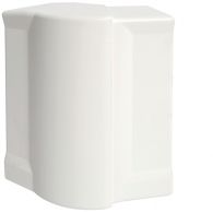 L43929010 - External corner for GBD 56x134mm of ABS in pure white