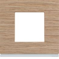 WXP4702 - Plate gallery 1 gang oak wood material
