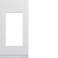WXP0001 - Plate gallery plastic 1 module pure-white