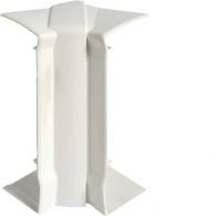 L43819010 - Internal corner for GBD 56x163mm of PVC in pure white
