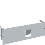 UC262PRN - Horizontal 1xMCCB kit P250 with RCD, Quadro.system, 600x200 mm