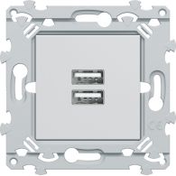 WE112 - USB Charger 3A Essensya Pure White