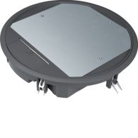 VR12059005 - Boîte de sol ronde 24 modules noire