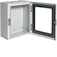 FL154A - Porte,orion plus,vitrée,métallique,CL1,pour coffret, 350x300x160mm