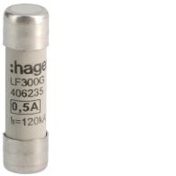 LF300G - Fusibles cylindr. pour applications industrielles 10x38mm gG 0.5A 500V AC 120kA