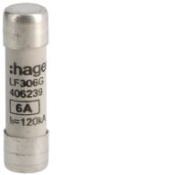 LF306G - Fusibles cylindr. pour applications industrielles 10x38mm gG 6A 500V AC 120kA