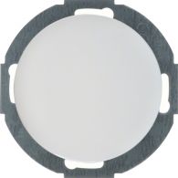 10092079 - Blind plug centre plate, R.classic, p. white glossy