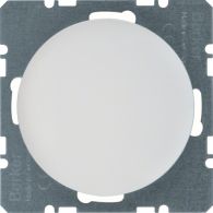 10092089 - Blind plug centre plate, R.1/R.3, p. white glossy