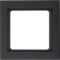 10116096 - Frame 1gang Q.3 anthracite, velvety