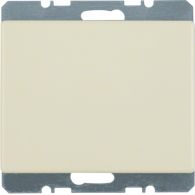 10450002 - Blind plug centre plate, arsys, white glossy