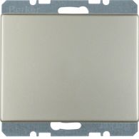 10457004 - Blind plug centre plate, K.5, stainless steel, metal matt finish