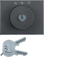 10797106 - Cen.plate lock+push lock funct. f.switch f.blinds,key can be rmvd,K1,ant.,