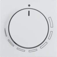 11371929 - Centre plate for speed cont., setting knob, S.1/B.3/B.7, p. white, matt, plastic
