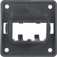 945592505 - Integro Insert- Supporting Plate for 2 Mini-Com Modules Anthracite Glossy