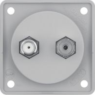 945602506 - Integro Inserts-Aerial Connector Box Radio/SAT, Grey Matt