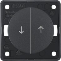 936532505 - Blind series push-button impr sym arr, Integro - Design Flow/Pure, anth m