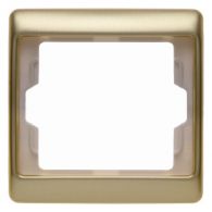 13140002 - Frame 1gang Arsys gold, metal