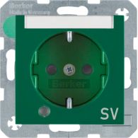 41108913 - SCHUKO soc.out. LED+&quot;SV&quot; impr.,labfield,enhncd contact prot., S1/B3/7een