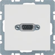 3315416089 - VGA soc. out., screw-in lift terminals, Q.x, p. white velvety