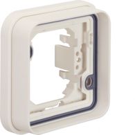 13283502 - Frame 1gang for flush-mounted installation, with sealing, W.1, polar white