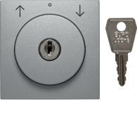 10811404 - Cen.plate lock+push lock funct. f.switch f.blinds,key can be rmvd inneut. p.,B7