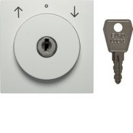 10811909 - Cen.plate lock+push lock funct. f.switch f.blinds,key can be rmvd,S1/B3/7