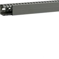 BA7A40040 - Slotted panel trunking made of PVC BA7A 40x40mm grey