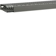 BA7A100030 - Slotted panel trunking made of PVC BA7A 100x30mm grey