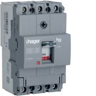HDA025Z - Moulded Case Circuit Breaker h3 x160 TM FIX 3P3D  25A 18kA CTC