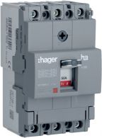HHA050Z - Moulded Case Circuit Breaker h3 x160 TM FIX 3P3D  50A 25kA CTC