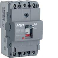 HNA025Z - Moulded Case Circuit Breaker x160 3P 40kA 25A