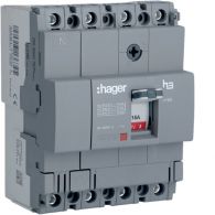 HDA017Z - Moulded Case Circuit Breaker h3 x160 TM FIX 4P4D  16A 18kA CTC