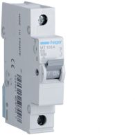 MT106A - Single pole MCB In/A 6, B curve, pack qty 12