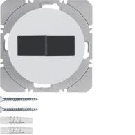 85656139 - R.1/R.3 KNX RF przycisk radiowy 2-kr płaski z baterią słoneczną, biały