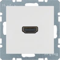 3315428989 - B.X/S.1 Gniazdo HDMI biały